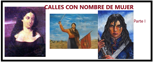 CALLES CON NOMBRE DE MUJER